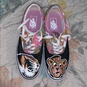 Custom Painted Mizzou Vans